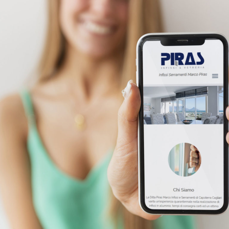 Mobile Sito Web Piras Infissi