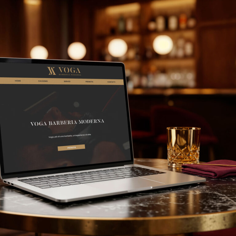 Sito Web Voga Barberia Moderna